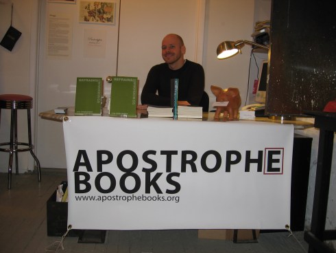 Paul Foster Johnson @ the Apostrophe table